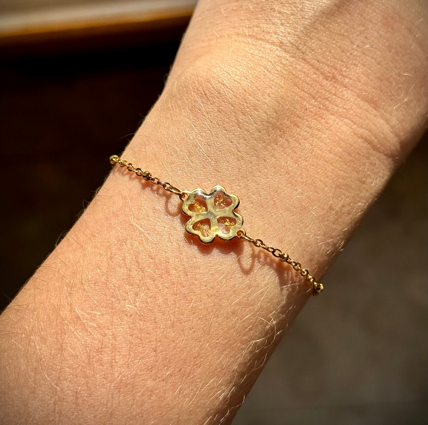 Bracelet trèfle